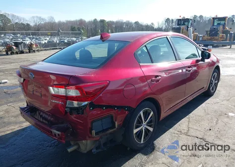 2021 Subaru Impreza Premium from USA, damaged, VIN 4S3GKAV64M3602125